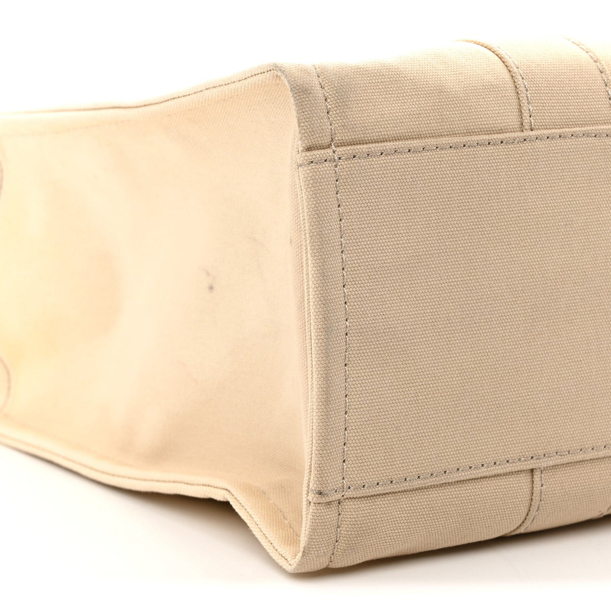 Large Canvas Tote Bag - Beige