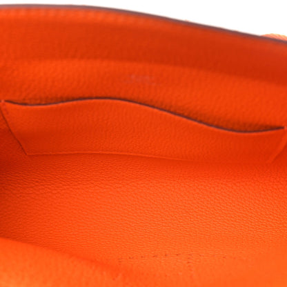 Togo Videpoches Orange Handbag