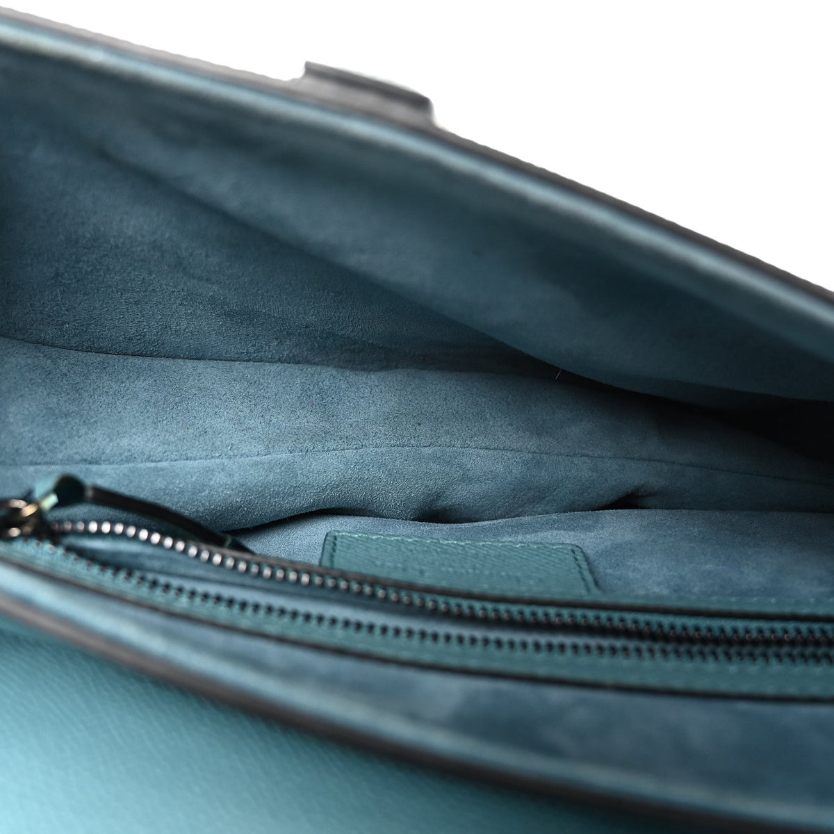 Calfskin Handbag - Blue