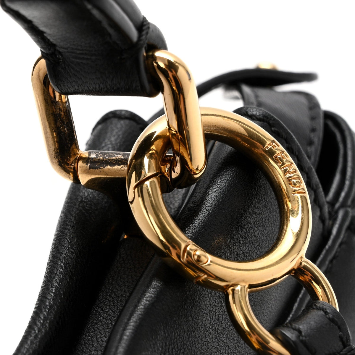 Mini Nappa Satchel Bag - Black