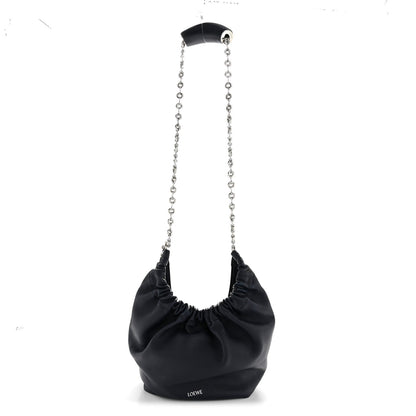Small Nappa Handbag - Blue