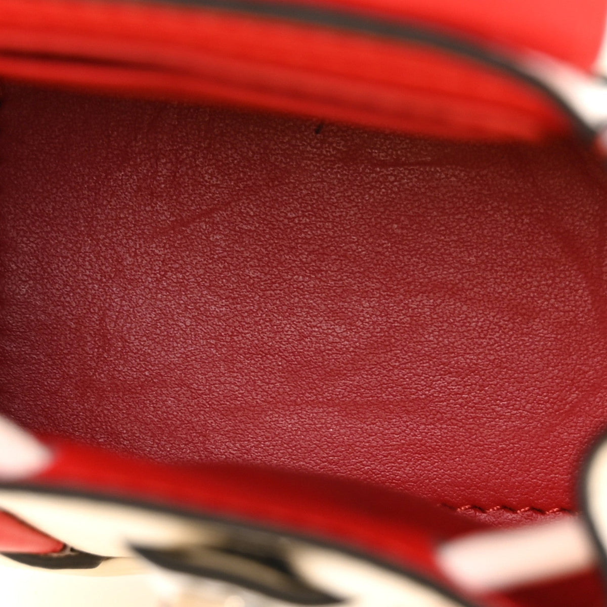 Small Calfskin Backpack - White