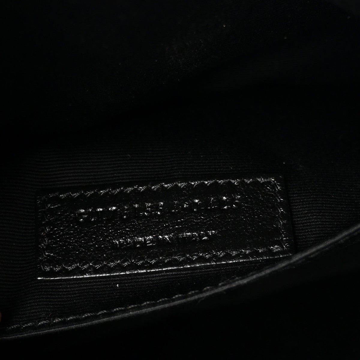 Calfskin Crossbody Bag - Black