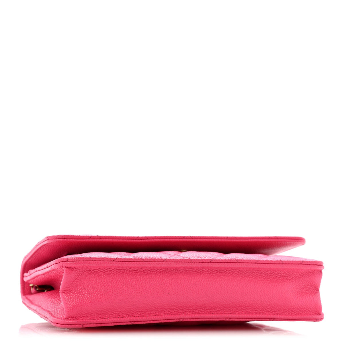 Quilted Caviar Wallet Bag