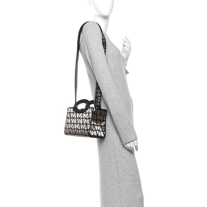 Mini Calfskin Handbag - Black