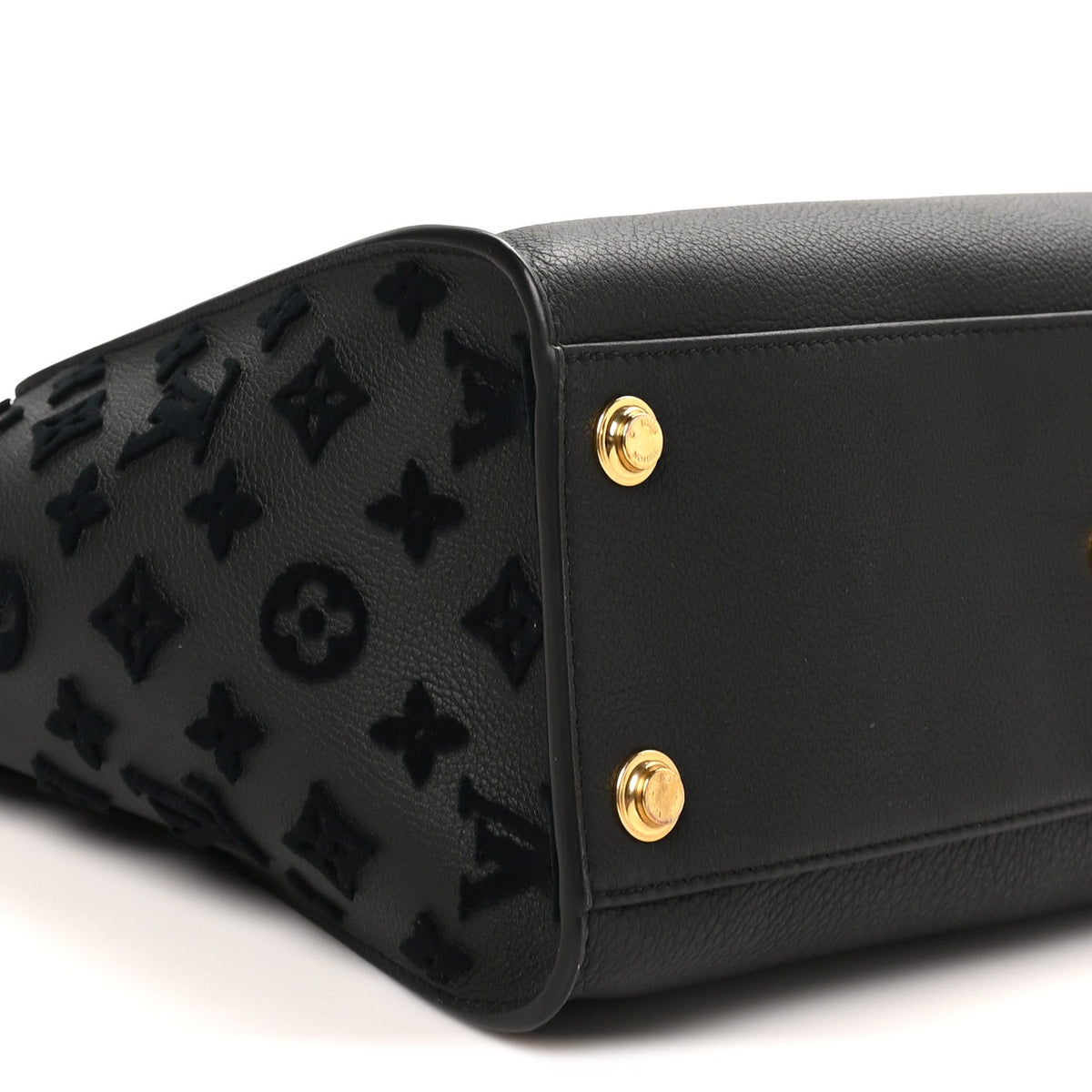 Calfskin Handbag - Black