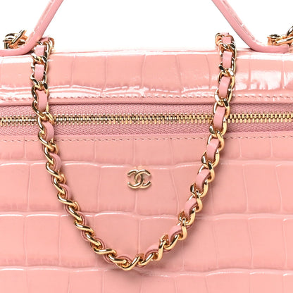 Calfskin Handbag - Pink