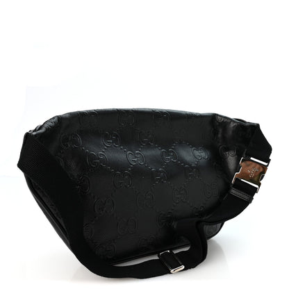 Calfskin Belt Bag - Black