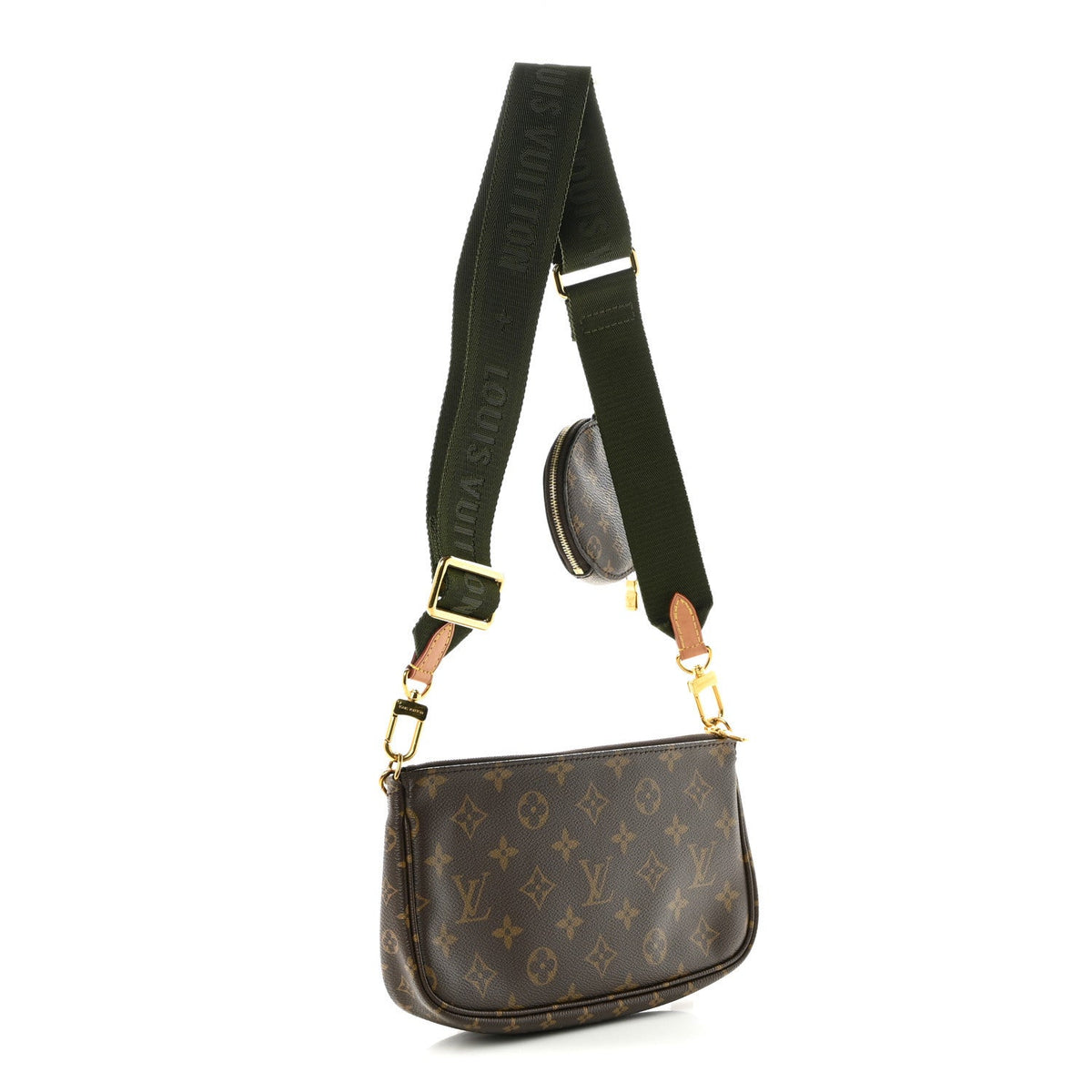 Monogram Multi Pochette Accessories Kaki Handbag