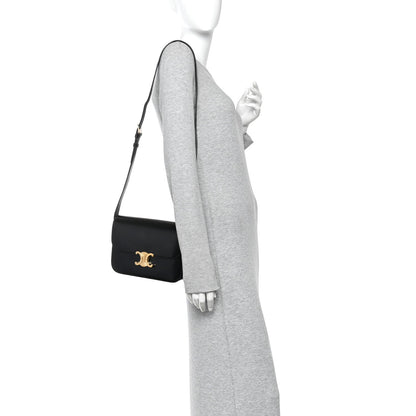 Medium Calfskin Handbag - Black