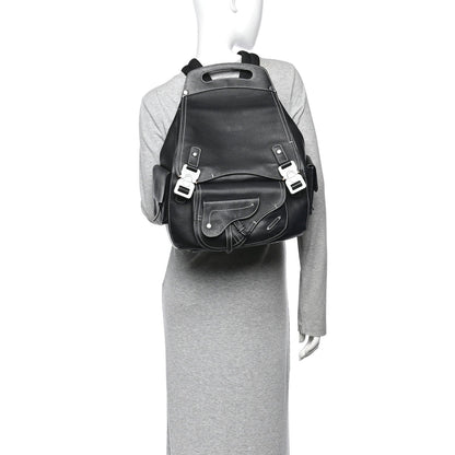 Maxi Calfskin Backpack - Black