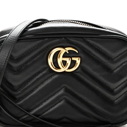 Mini Calfskin Shoulder Bag - Black