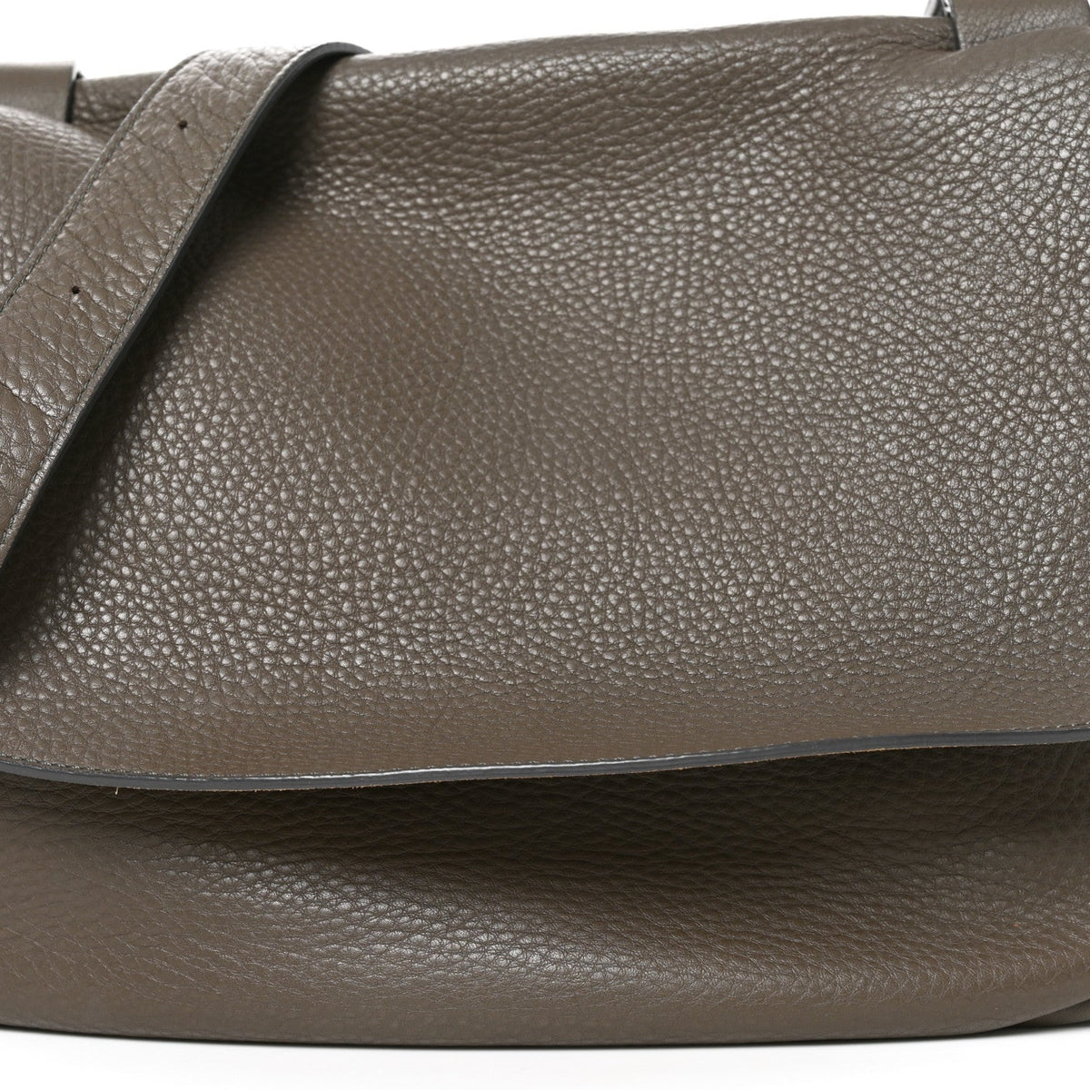 Small Calfskin Handbag - Grey
