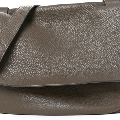 Small Calfskin Handbag - Grey