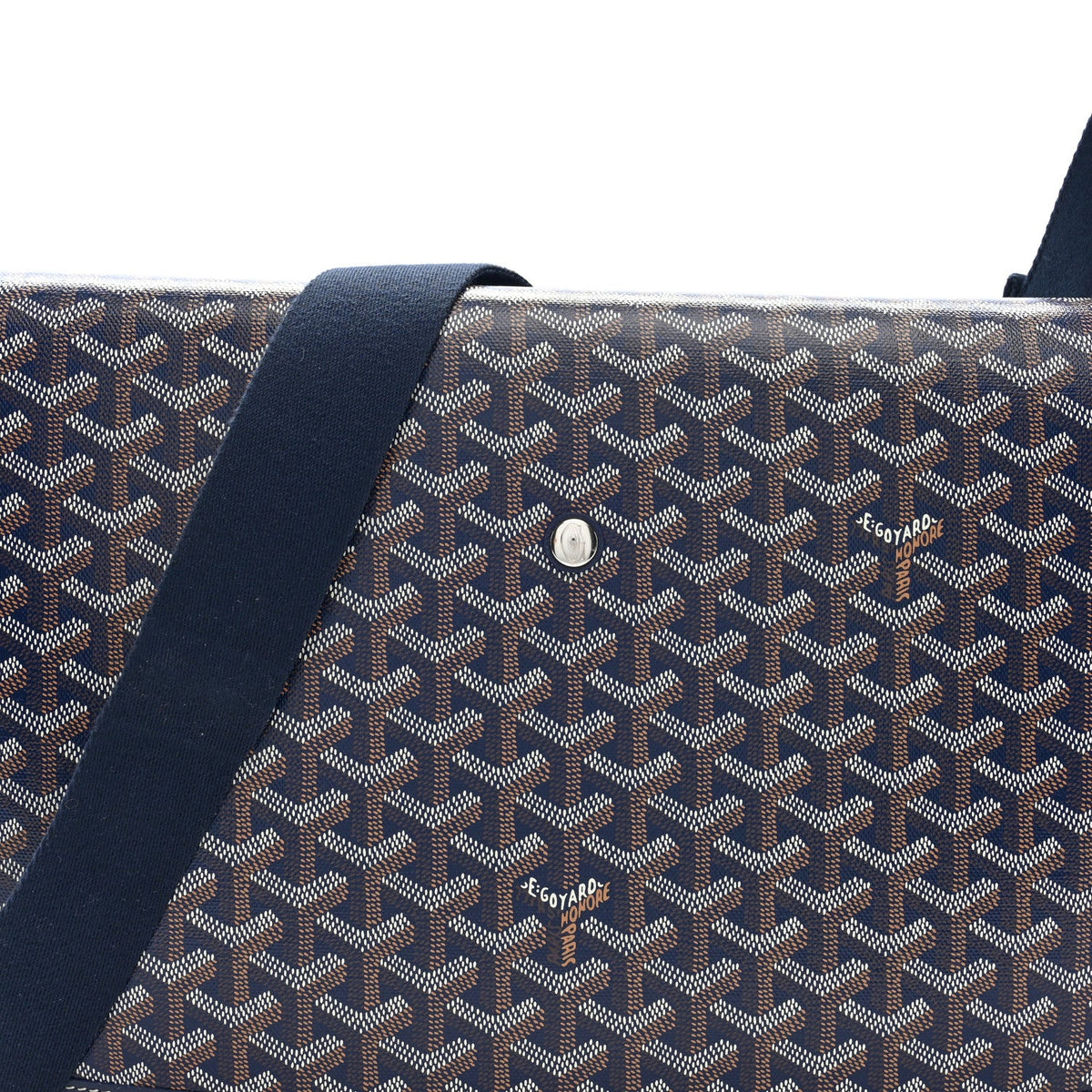 Ine Capetien Messenger Bag Navy Handbag