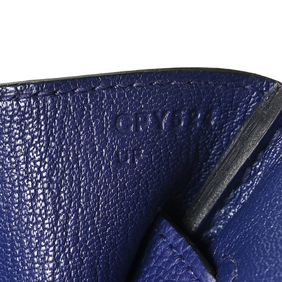 Togo Birkin 30 Bleu Encre Handbag