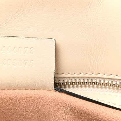 Large Quilted Tote Bag - White