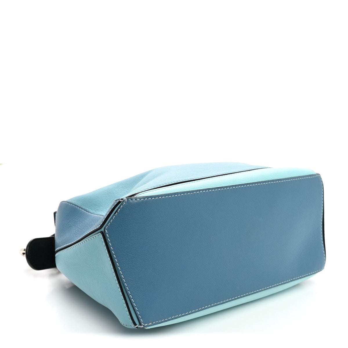 Medium Calfskin Handbag - Light Blue