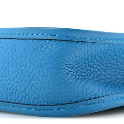 Taurillon Clemence Evelyne Tpm Bleu Zanz Handbag