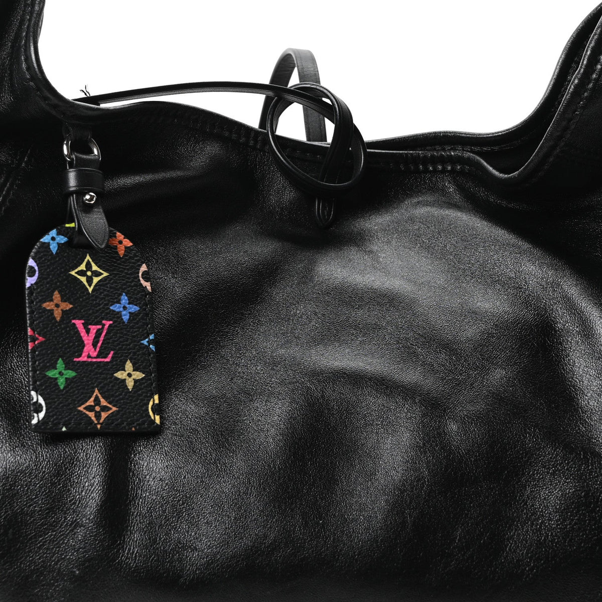 Lambskin Handbag - Black