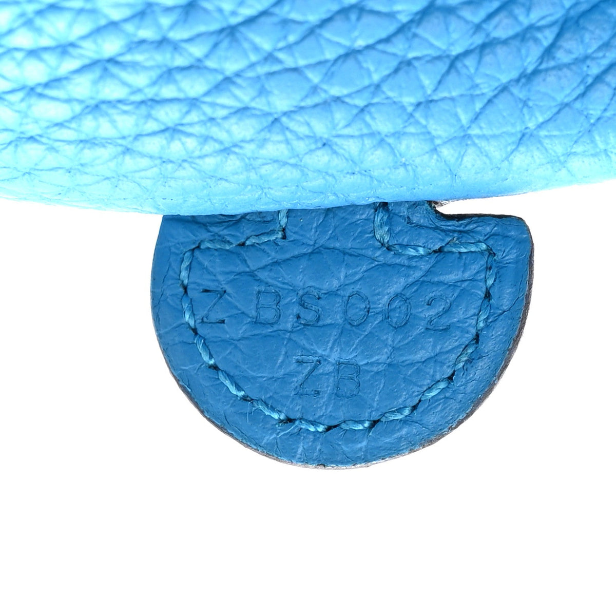 Taurillon Clemence Evelyne Tpm Bleu Zanz Handbag