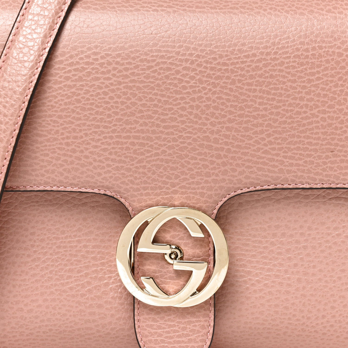 Calfskin Shoulder Bag - Pink