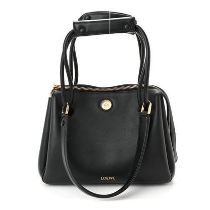 Small Calfskin Handbag - Black