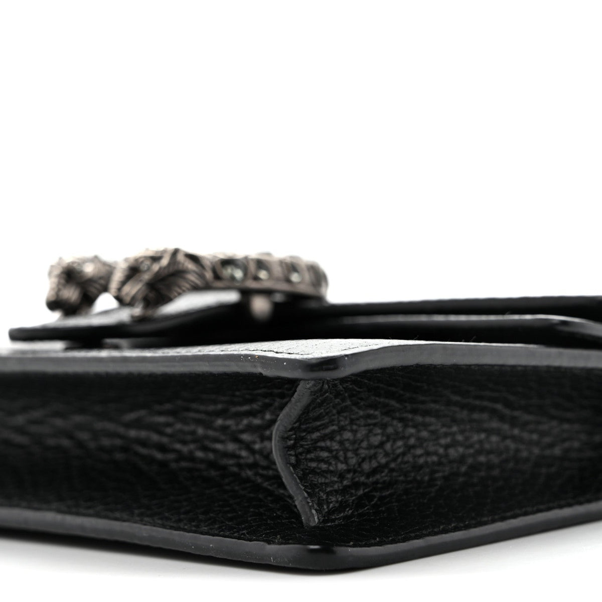Mini Calfskin Shoulder Bag - Black