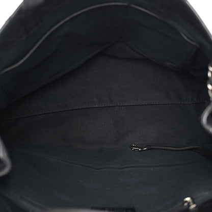 Calfskin Tote Bag - Black