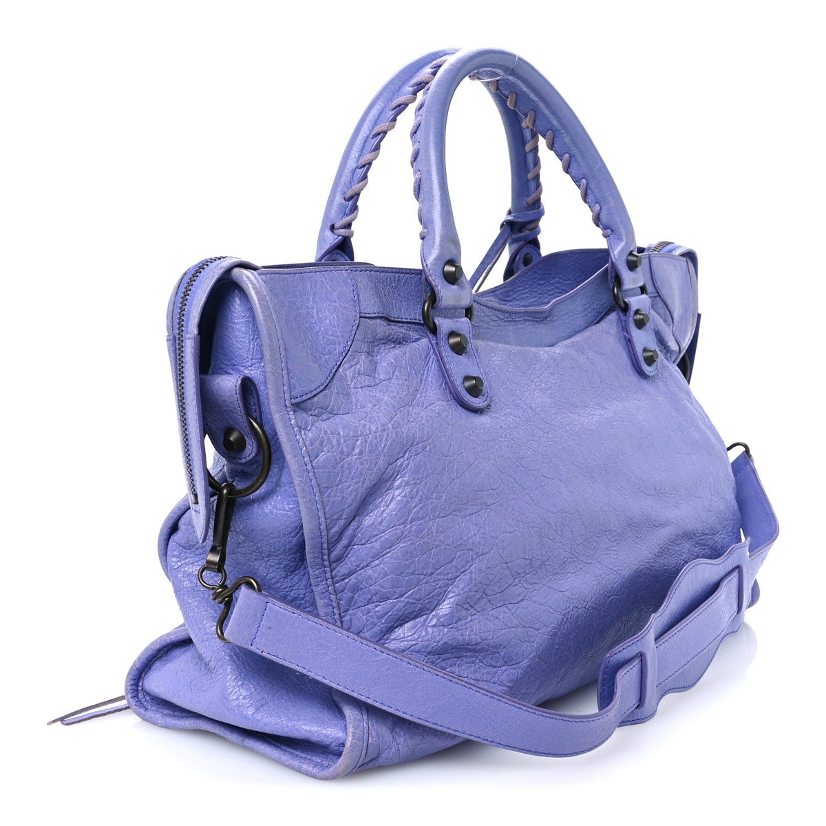Agneau Classic Hardware City Mauve Light Handbag