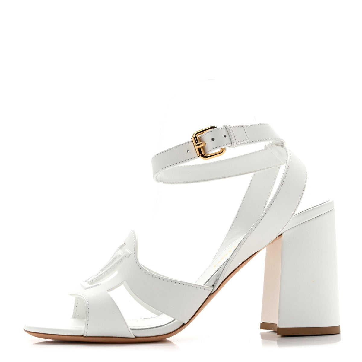 Calfskin LV Isola Sandals White