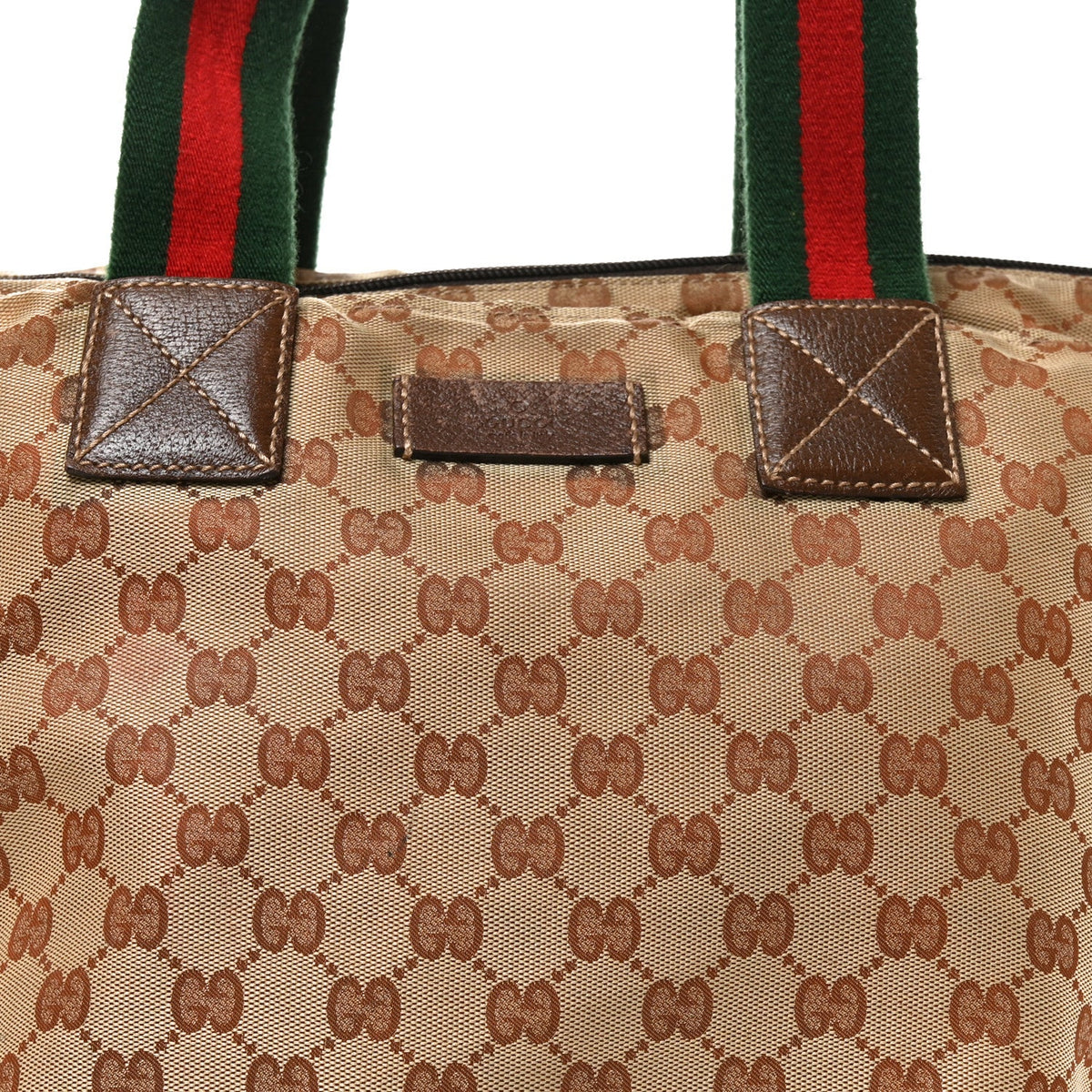 Large Tote Bag - Brown
