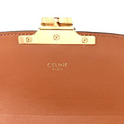Calfskin Canvas Handbag - Tan