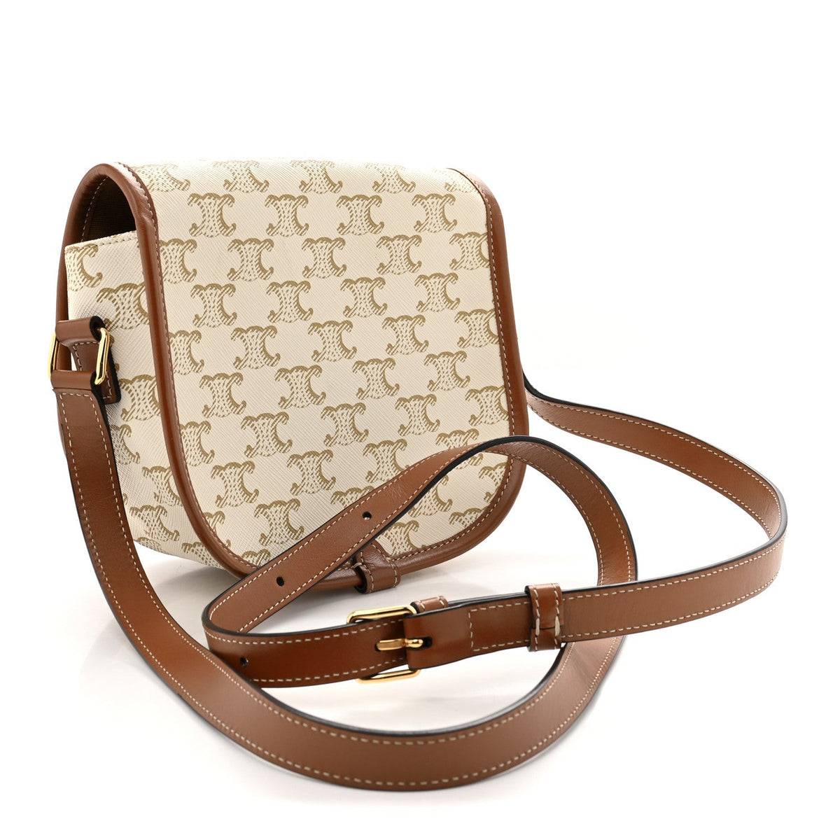 Medium Canvas Handbag - White