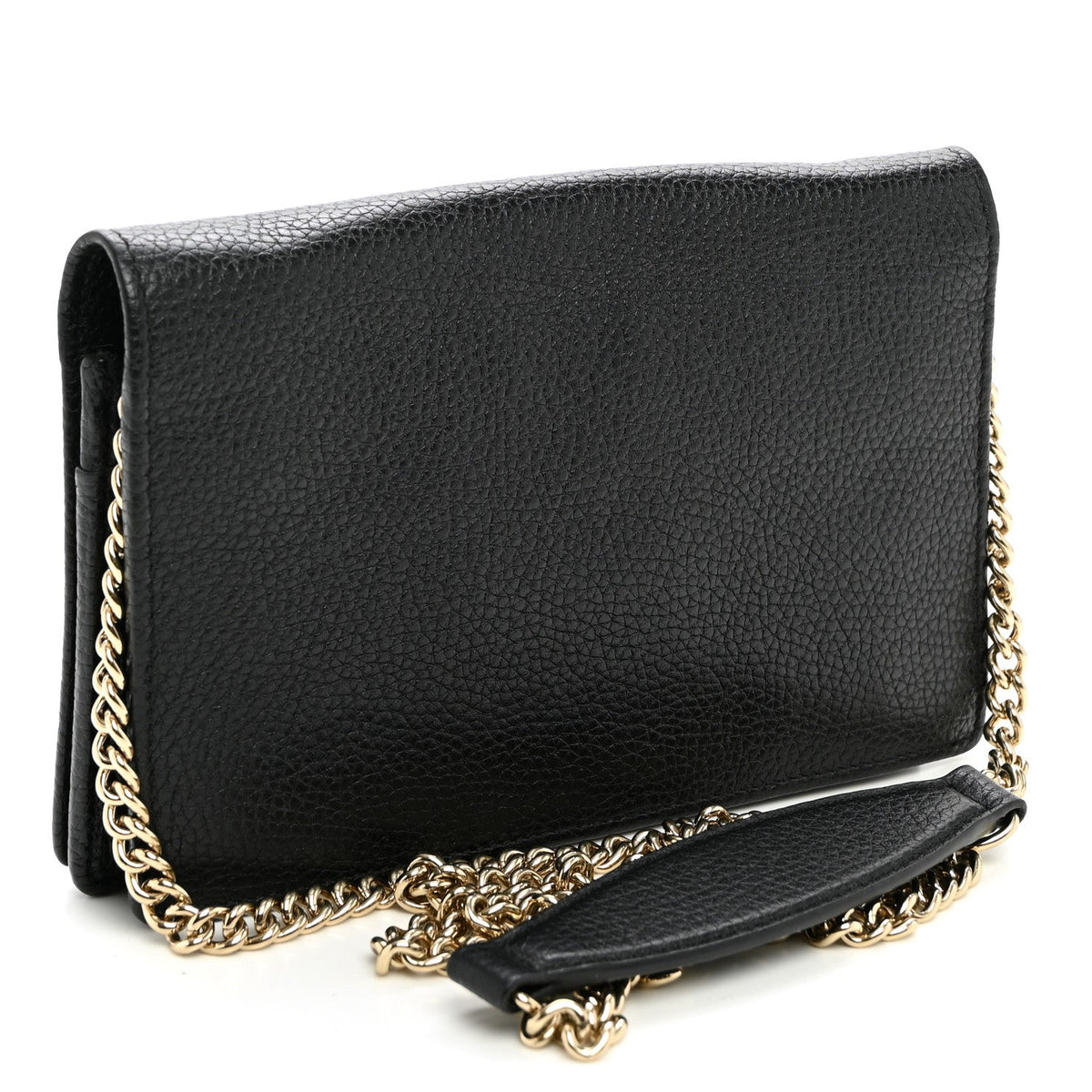 Calfskin Wallet Bag - Black