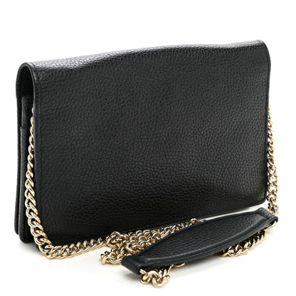 Calfskin Wallet Bag - Black