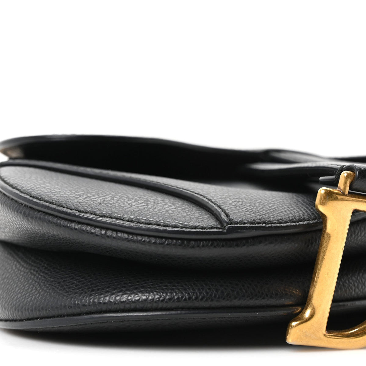 Mini Calfskin Handbag - Black