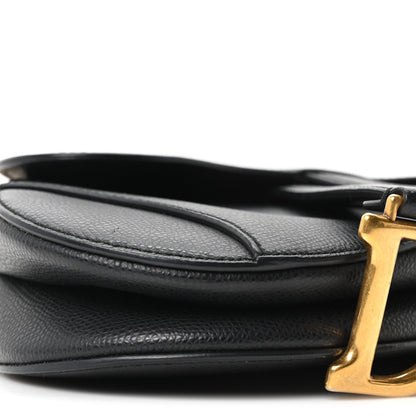 Mini Calfskin Handbag - Black