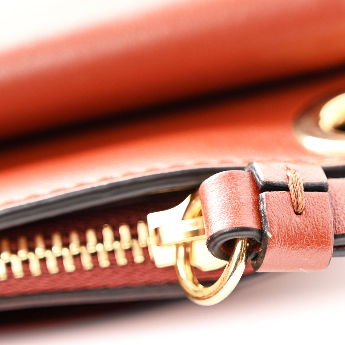 Mini Calfskin Crossbody Bag - Brown