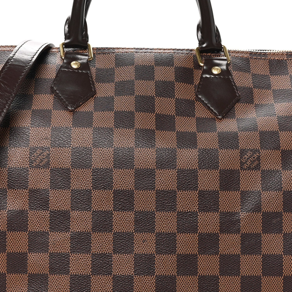 Damier Ebene Speedy Bandouliere 35 Handbag