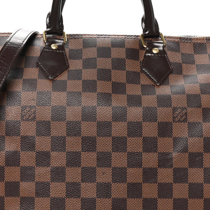 Damier Ebene Speedy Bandouliere 35 Handbag