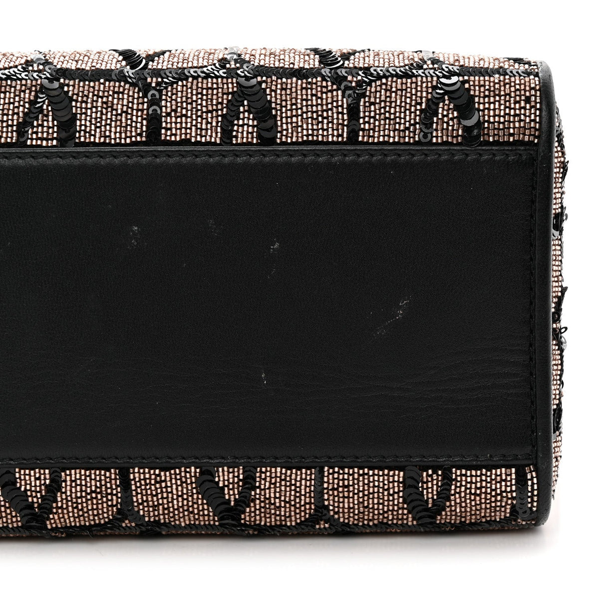 Mini Calfskin Handbag - Black