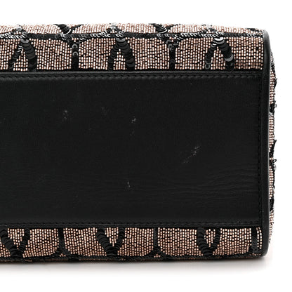 Mini Calfskin Handbag - Black