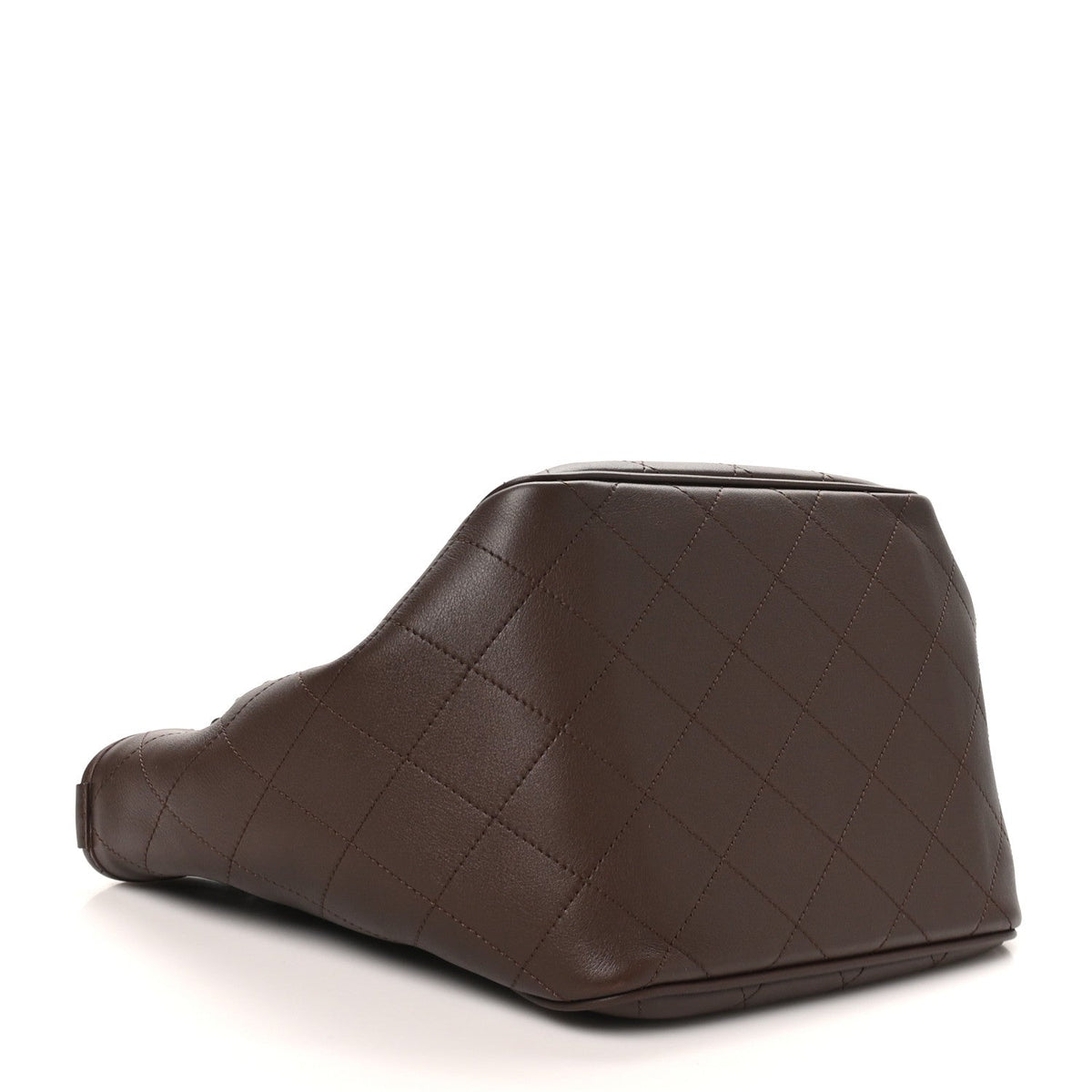 Mini Calfskin Tote Bag - Brown