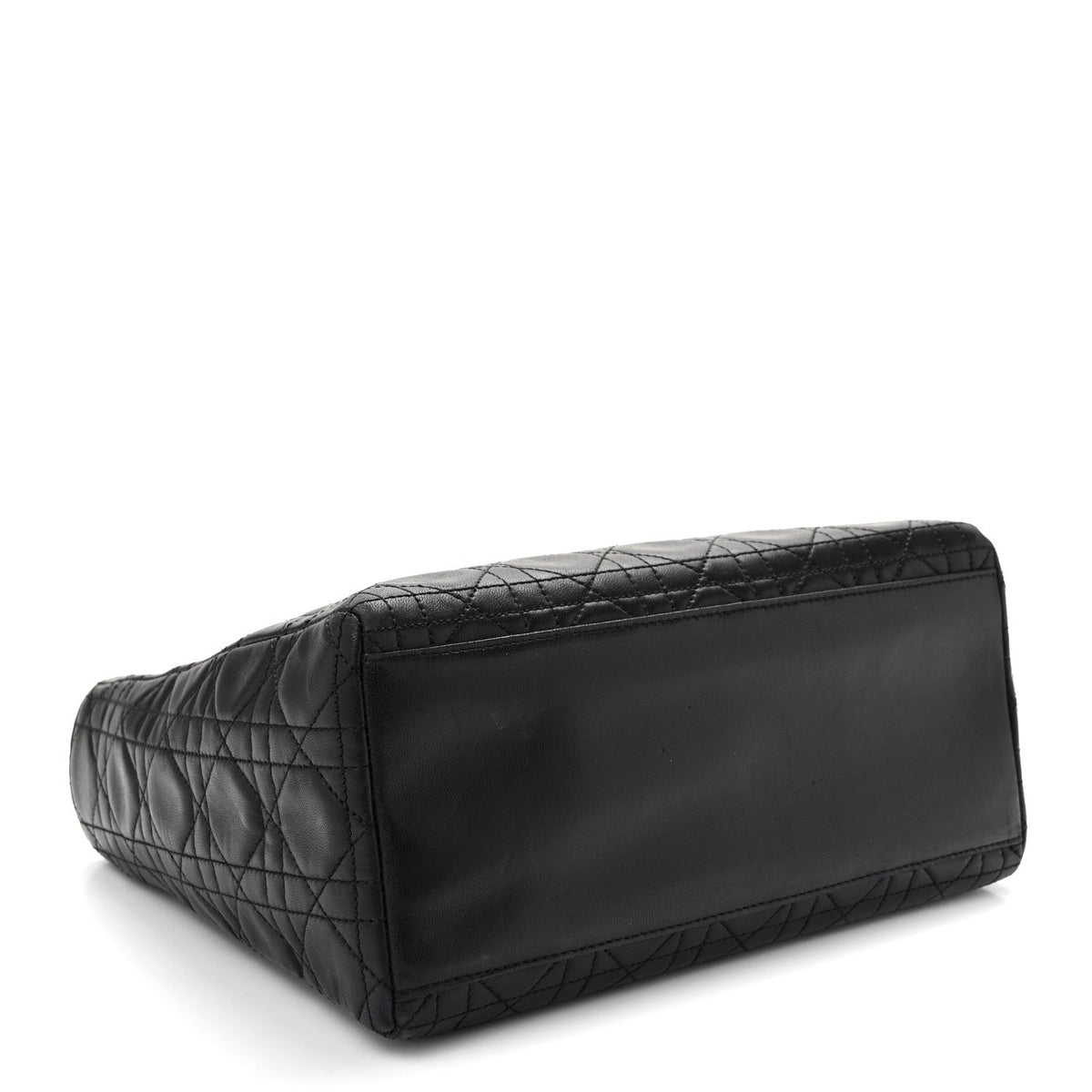 Medium Lambskin Handbag - Black
