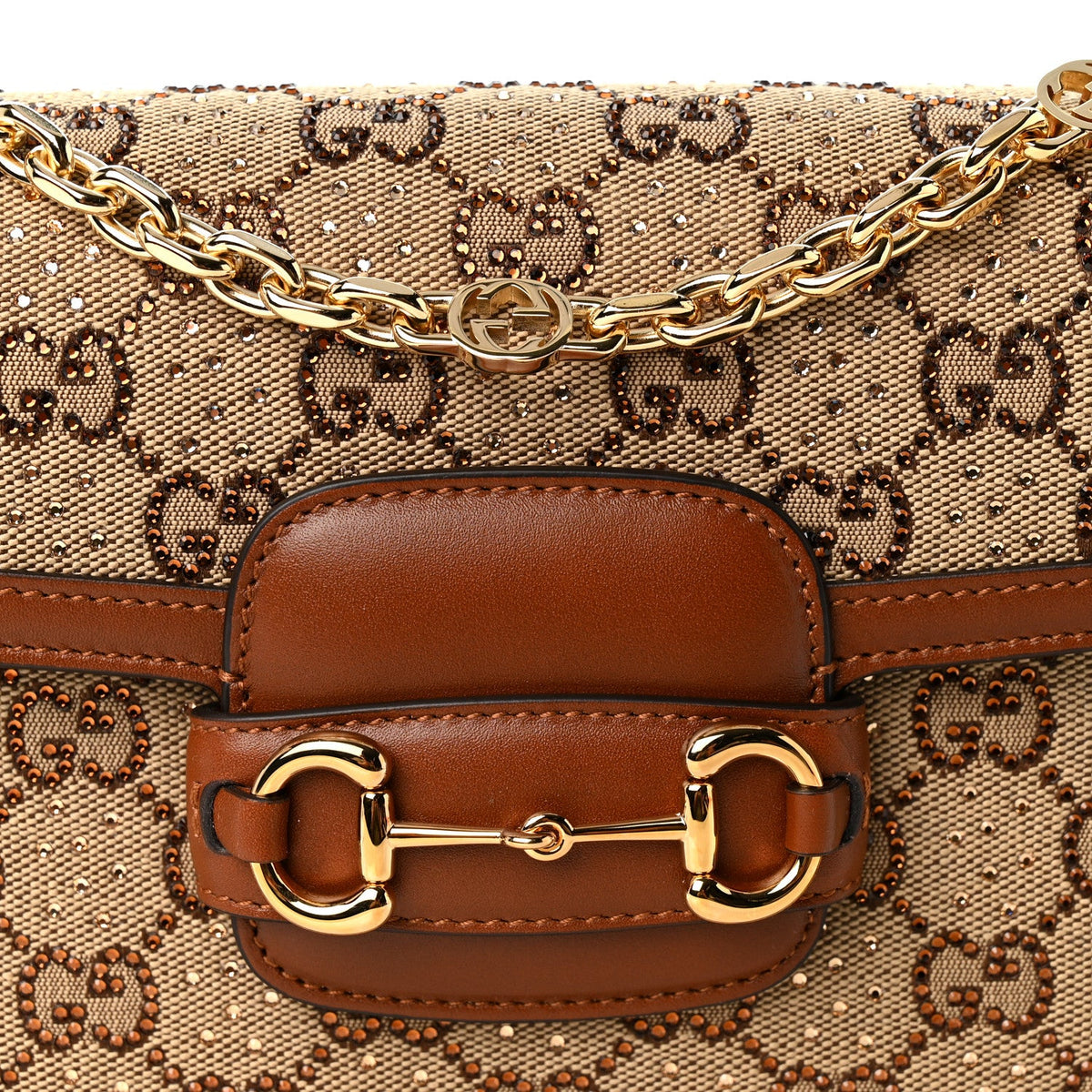 Mini Calfskin Canvas Shoulder Bag