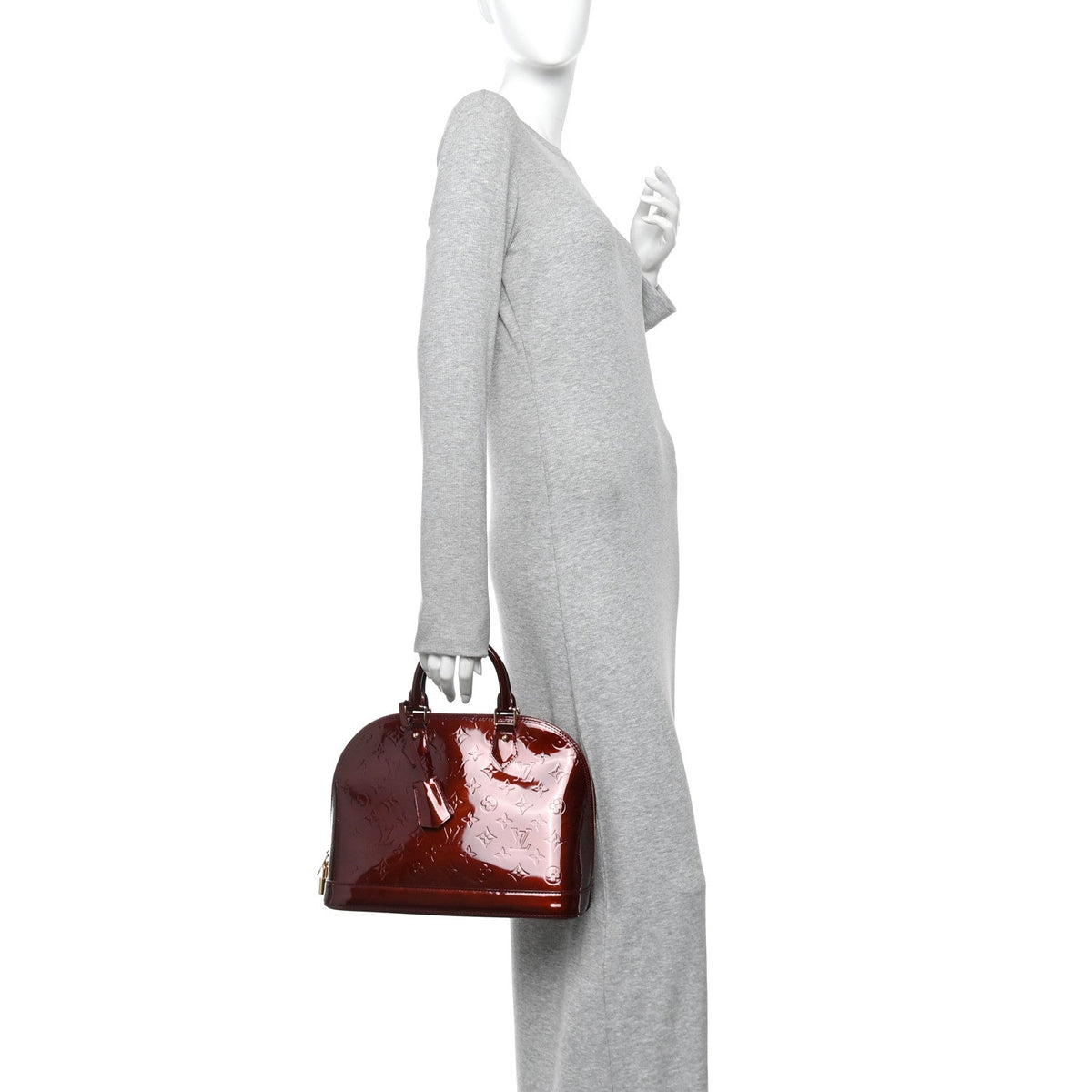 Vernis Alma Pm Amarante Amarante Handbag