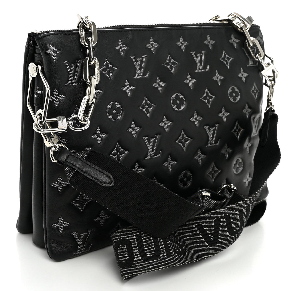 Lambskin Handbag - Black