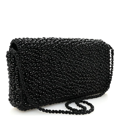 Flap Shoulder Bag - Black