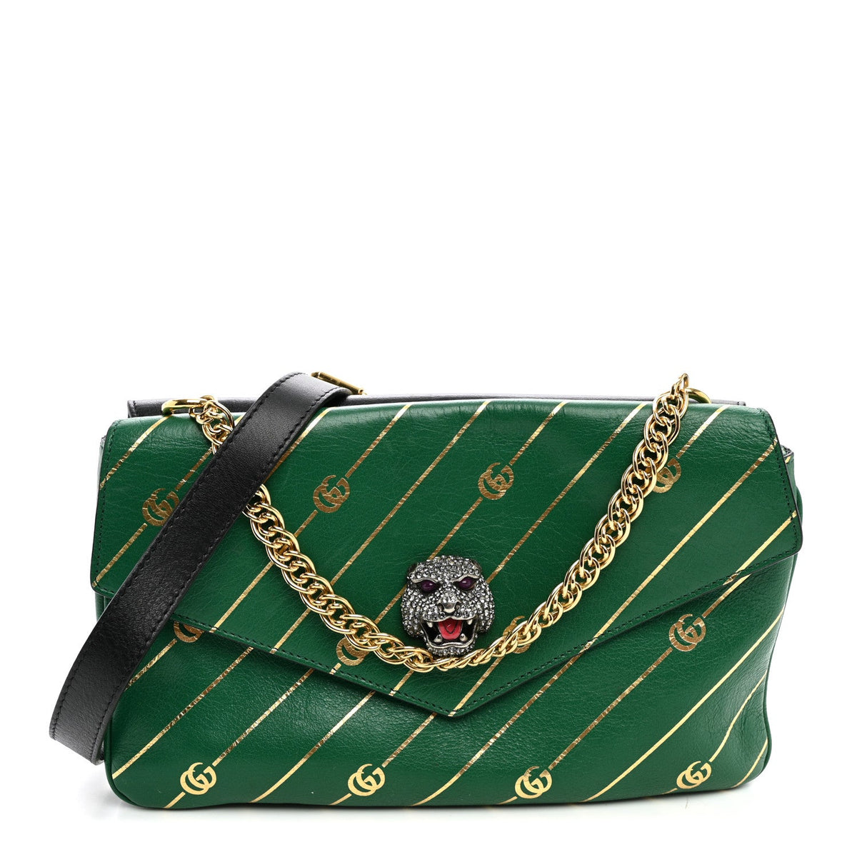 Medium Calfskin Shoulder Bag - Green